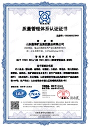 ISO质量认证