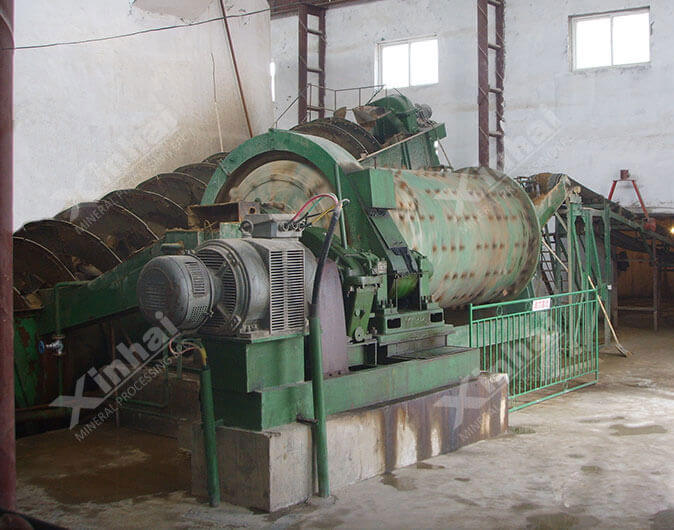 格子型香蕉视频色板在700t/d萤石矿香蕉视频APP污下载项目中的应用